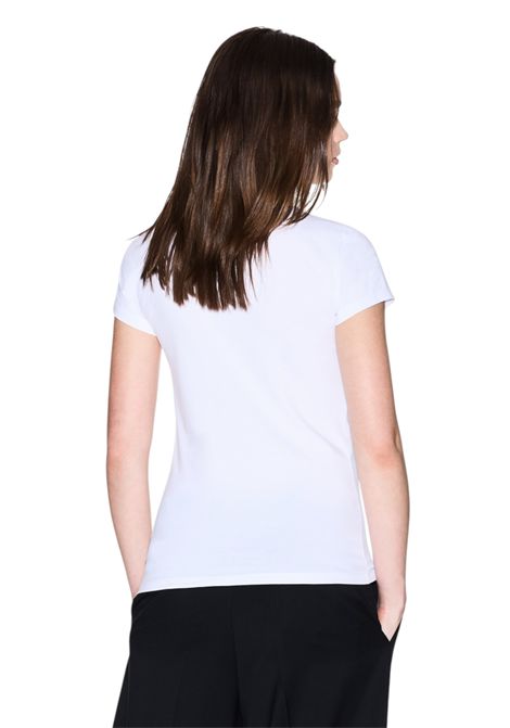 T-shirt slim fit conlogo strass ARMANI EXCHANGE | T-shirt | XW001349 AF17173U0002